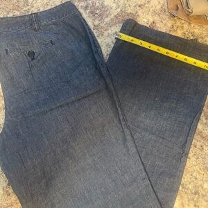 Michael Kors Denim Pants wide legs size 14w